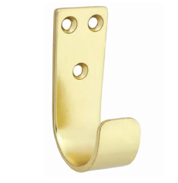 National Hardware Cooper Multipurpose Hook Brushed Gold N337-902