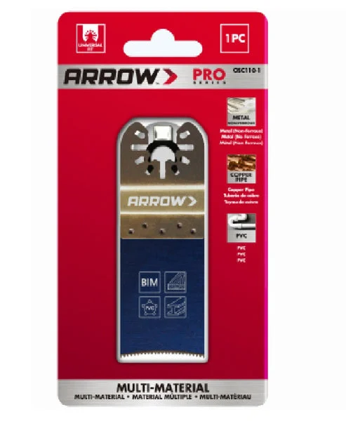 Arrow Fastener OSC110-1 BiM Blade for Plastic 1-5/16 Inch Replacement Cutter
