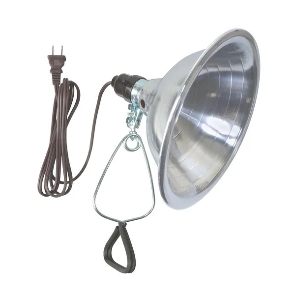 Master Electrician 151BINME 150W Clamp Utility Lamp with 8.5 Inch Reflector and 6 Foot Cord