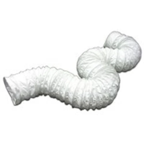 4 Inch X 20 Foot White Flex Vinyl Hose by Lambro