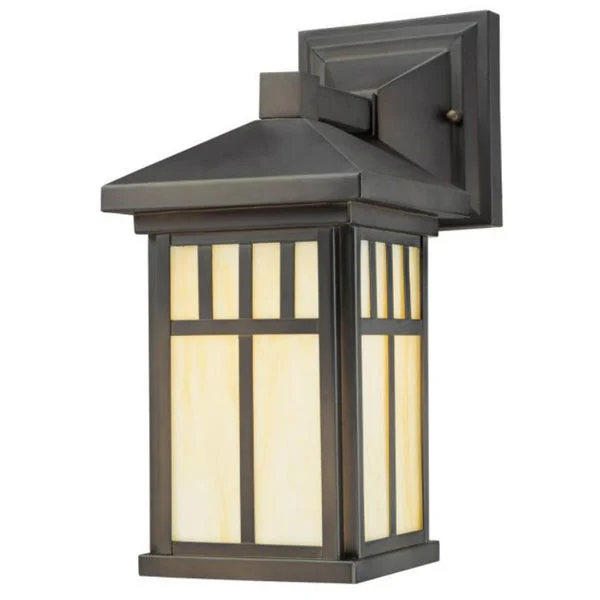 Westinghouse 67328 Burnham One-Light Exterior Wall Lantern Oil Rubbed Bronze