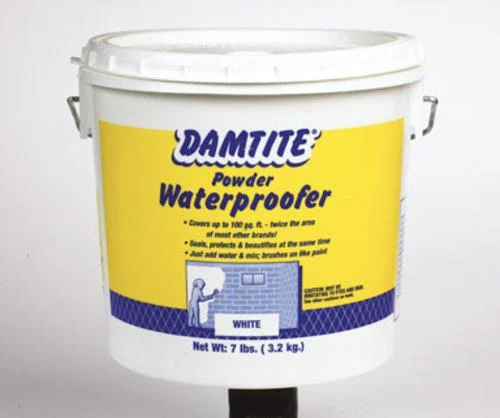 Damtite 01071 White Masonry Waterproofer 7 Lb for Concrete Protection