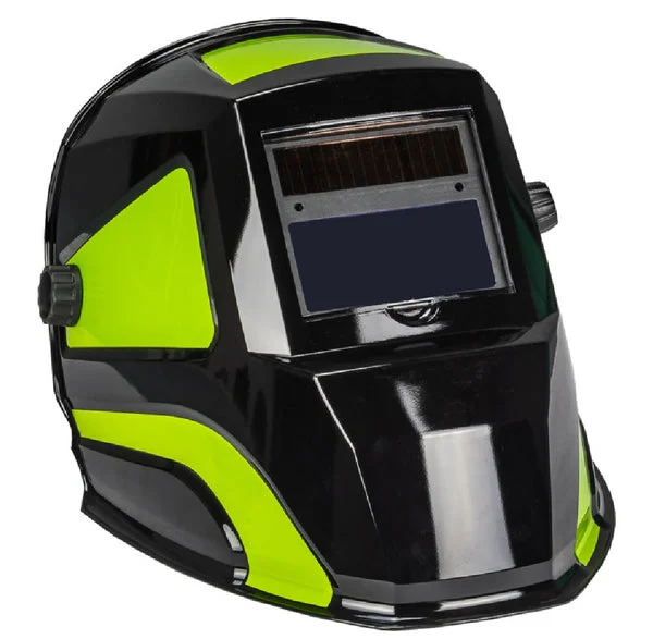 Forney 55732 Velocity ADF Black/Green Welding Helmet for Safety and Comfort