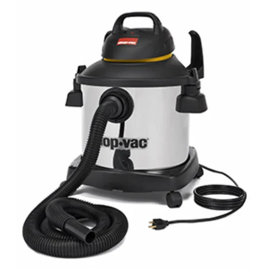Shop-Vac 5950900 Heavy-Duty Wet Dry Vac 8 Gallon Stainless Steel 4.0 Peak HP