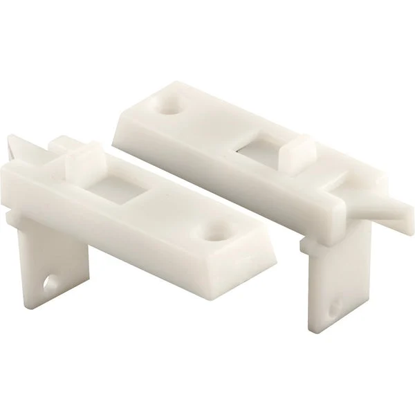Prime Line F2642 Vinyl White Window Tilt Latch and Corner
