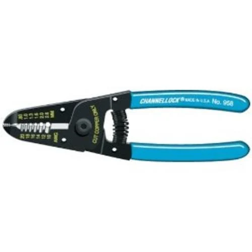 Channellock 958 Wire Stripper Cutter Pliers 6" - 22 To 10 Awg