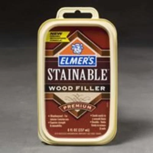 Elmer's E890 Stainable Wood Filler 8 Oz for DIY Wood Repairs
