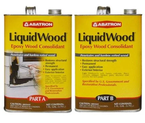 Abatron LW2GKR Liquidwood Kit 2 Gallon for Professional Wood Restoration