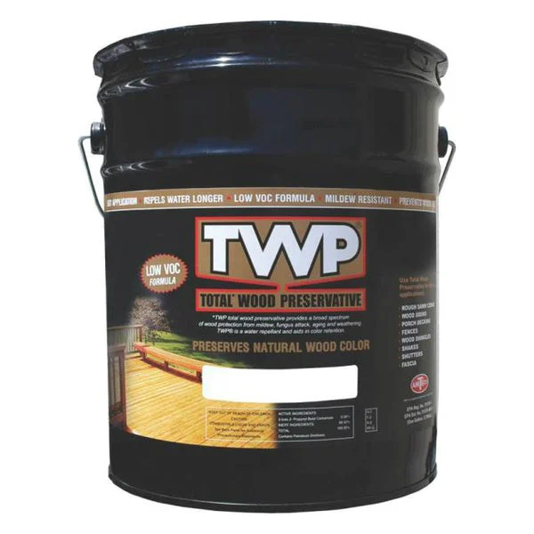 TWP TWP-1504-5 1500 Series Stain & Wood Preservative Black Walnut