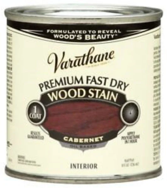 Varathane Oil-Based Fast Dry Wood Stain Cabernet 0.5 Pt Premium Finish